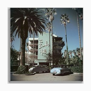 Slim Aarons, Beverly Hills Hotel, Druck auf Fotopapier, gerahmt