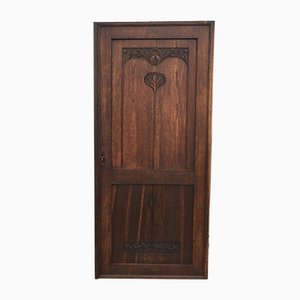 Antique Oak Wardrobe Door