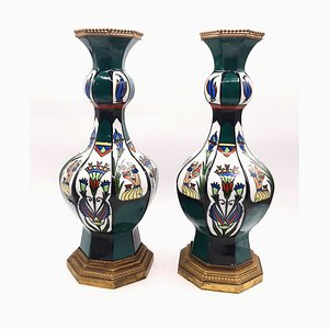 Vases Omolu Art Déco, Egypte, Set de 2
