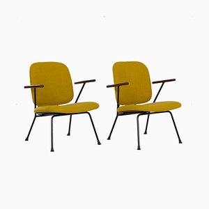 Armlehnstühle von Gijs Van Der Luis für Van Der Luis Steel Furniture, 1960er, 2er Set