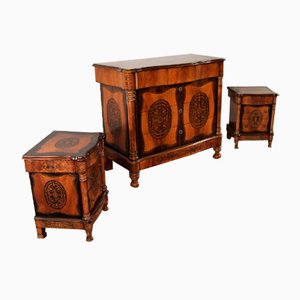 Spanish-Style Chest of Drawers by Predges Isabelino, Set of 3