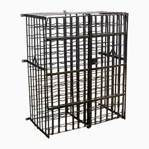 Antique Metal Wine Cage, France, 20th-Century