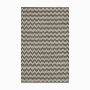 Tapis Dhurrie Marron