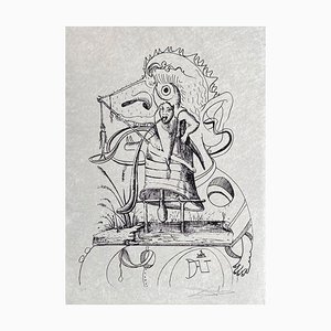 Salvador Dali, Les Songes drolatiques de Pantagruel XI, 1973, Lithographie sur Papier Japon
