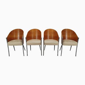 King Costes Dining Chairs by Philippe Starck for Aleph, 1980s, Set of 4