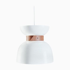 White Ceiling Lamp by Sami Kallio Liv for Konsthantverk
