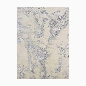 Modern Abstract Style Knotted Rug