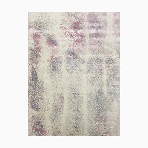 Modern Abstract Style Knotted Rug