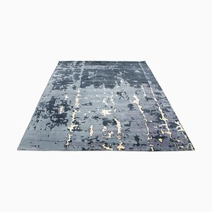 Modern Abstract Style Knotted Rug