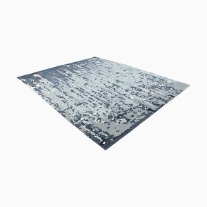 Tapis Noué de Style Abstrait Moderne