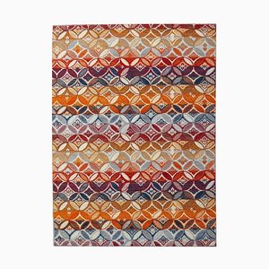 Handwoven European Style Flat Kilim Rug