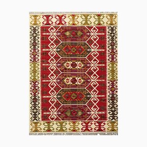 Anatolian Style Handwoven Kilim Rug