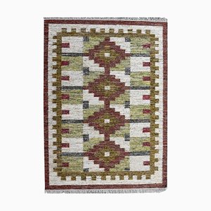 Tapis Kilim Style Scandinave Tissé à la Main