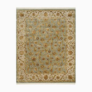 Tapis Style Moyen-Orient en Laine et Soie, Inde