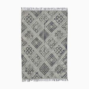 Tribal Moroccan Style Handwoven Kilim Rug