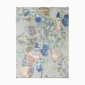 Modern Hand Knotted Abstract Style Rug