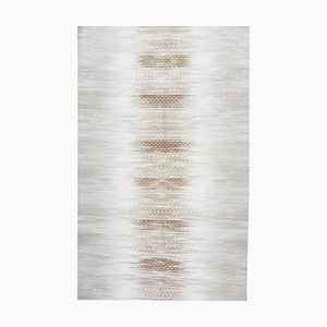 Ikat Style Handwoven Cotton Kilim Rug