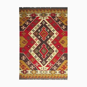 Anatolian Style Handwoven Kilim Rug