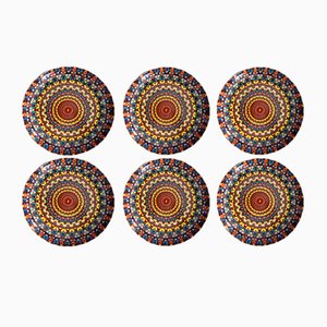 I Am Become Death Plates in Porcelain by Damien Hirst, 2012, Set of 6