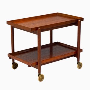 Mid-Century Danish Drinks Trolley by Poul Hundevad for Hundevad & Co.