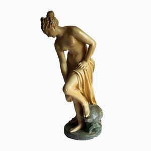 Skulptur einer Bade-Venus im Stil von Gabriël Allegrain, 1930er, Gips