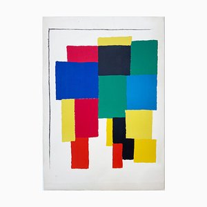 Sonia Delaunay, Color Rhythm, 1966, Litografía