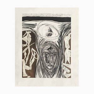 Mimmo Paladino, Ex - Zarathustra, 1982, Etching on Hahnemühle Paper