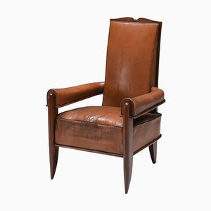 French Armchair by Léon & Maurice Jallot, 1930s