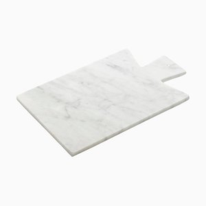 White Carrara Marble Cutting Board