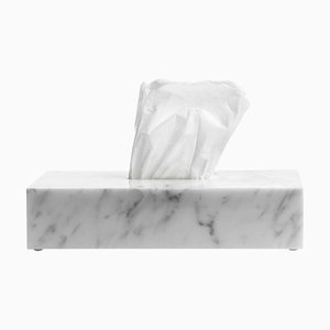Tissue Box Cover in Marble
