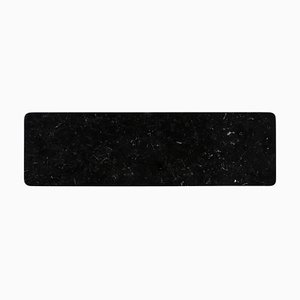 Long Plate for Salmon in Black Marquina Marble