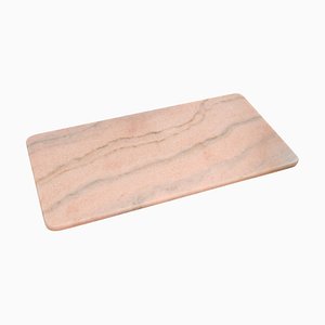 Canapè or Cheese Plate in Pink Portugal Polished Marble