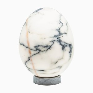 Medium Egg in Paonazzo Marble