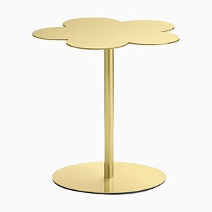 Small Brass Flowers Side Table by Stefano Giovannoni