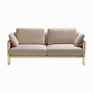 Divano a due posti Frame Beige