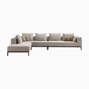 Eckiges Milo Sofa von Stefano Giovannoni