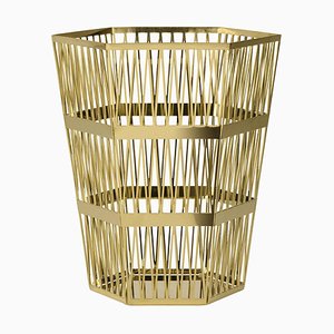 Large Tip Top Gold Basket by Richard Hutten