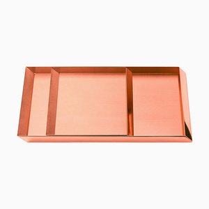 Axonometry Rose Trays by Elisa Giovannoni, Set of 2