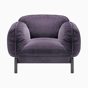 Tarantino Purple Lounge Chair