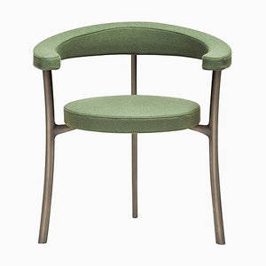 Katana Green Chair by Paolo Rizzatto