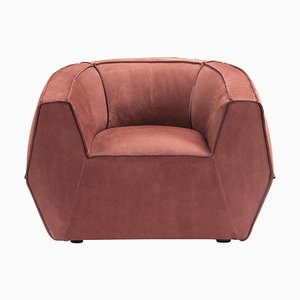 Infinito Red Armchair by Lorenza Bozzoli