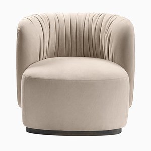 Beige Sipario Sessel von Lorenza Bozzoli