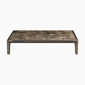 Milo Dark Emperador Coffee Table by Stefano Giovannoni