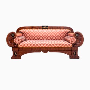 Antikes Sofa im Empire Stil, 1870er