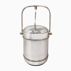 Ice Bucket in Stainless Steel by Aldo Tura for Macabo, 1960s
