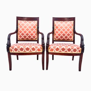 Antique Armchairs, Northern Europe, Set of 2