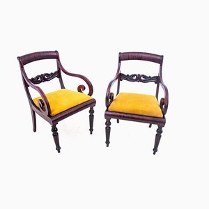 Armchairs, Northern Europe, 1910s, Set of 2
