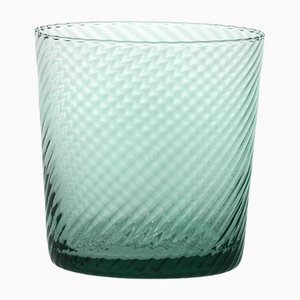Ve_Nier Short Bicchiere8.5 Tumbler Glasses, Twisted Baltic by MUN for VG, Set of 2