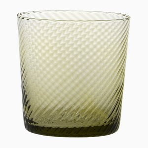 Ve_Nier Short Bicchiere8.5 Tumbler Glasses, Twisted Angora by MUN for VG, Set of 2