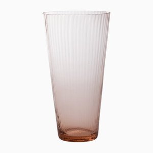 Vase Vaso33 Ve_nier in Pleated Cameo from Mun by Vg